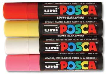 Jumbo Uni Posca Markers
