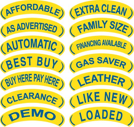 Blue & Yellow Arch Slogan - Image 3