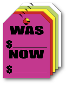 Fluorescent Mirror Hang Tags - Image 9