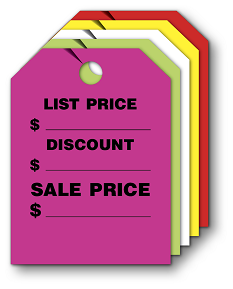 Fluorescent Mirror Hang Tags - Image 13