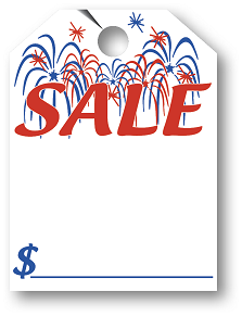 Fluorescent Mirror Hang Tags - Image 2