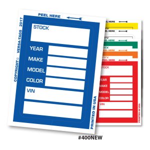 Kleer Back Stock Sticker