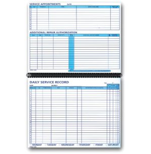 Daily Service Record Book