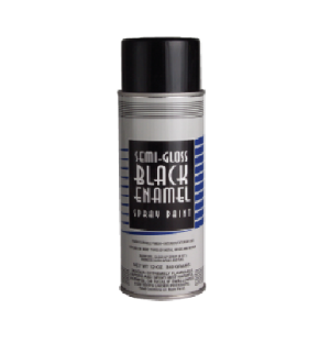 Semi Gloss Black Aerosol Paint