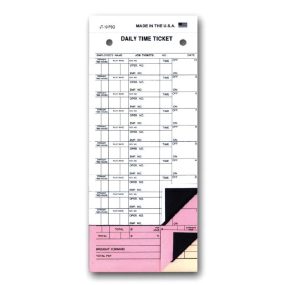 Job Time Tickets (JT-10-PSG)