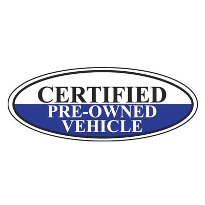 Oval Certified Windshield Sign - Image 2